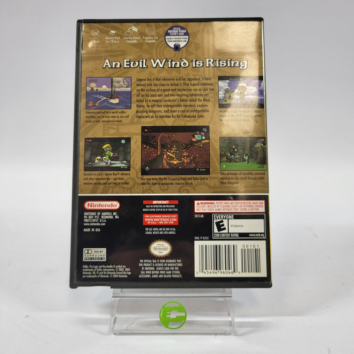 Zelda Wind Waker (Nintendo GameCube, 2003)