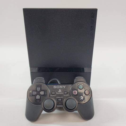 Sony PlayStation 2 Slim PS2 Black Console Gaming System SCPH-75001