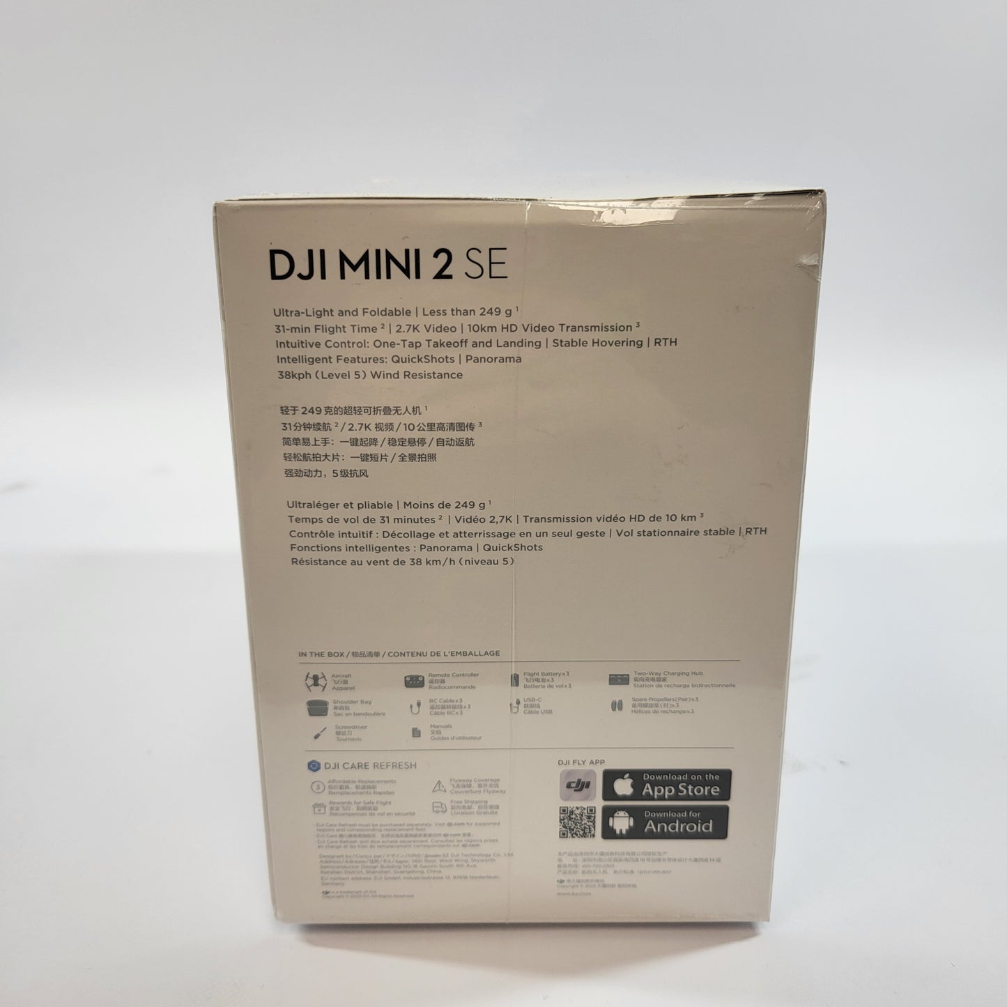 New DJI Mini 2 SE Fly More Combo 4K Camera Drone MT2SD