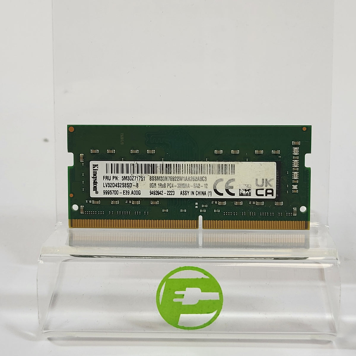 Kingston Laptop 8GB (1x8GB) RAM DDR4 3200MHz 5M30Z71751