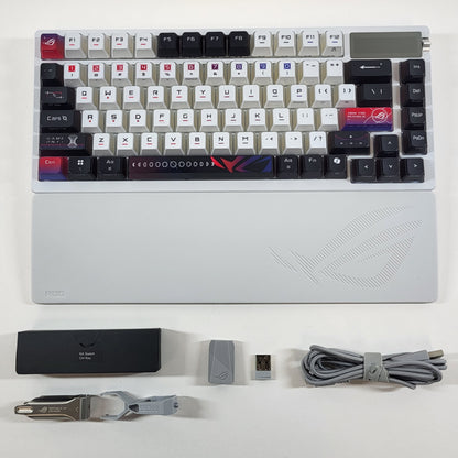 Asus Rog Azoth X Black/White M704 Wireless Mechanical RGB Gaming Keyboard For PC