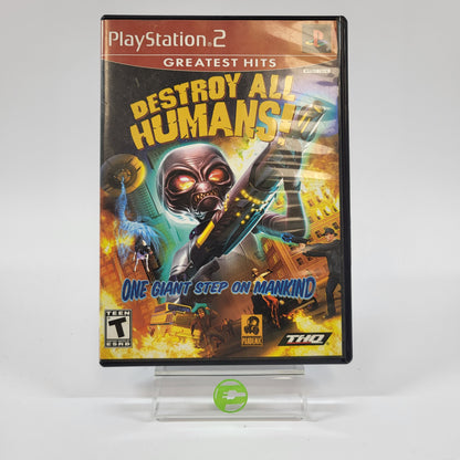 Destroy All Humans (Sony PlayStation 2 PS2, 2005)