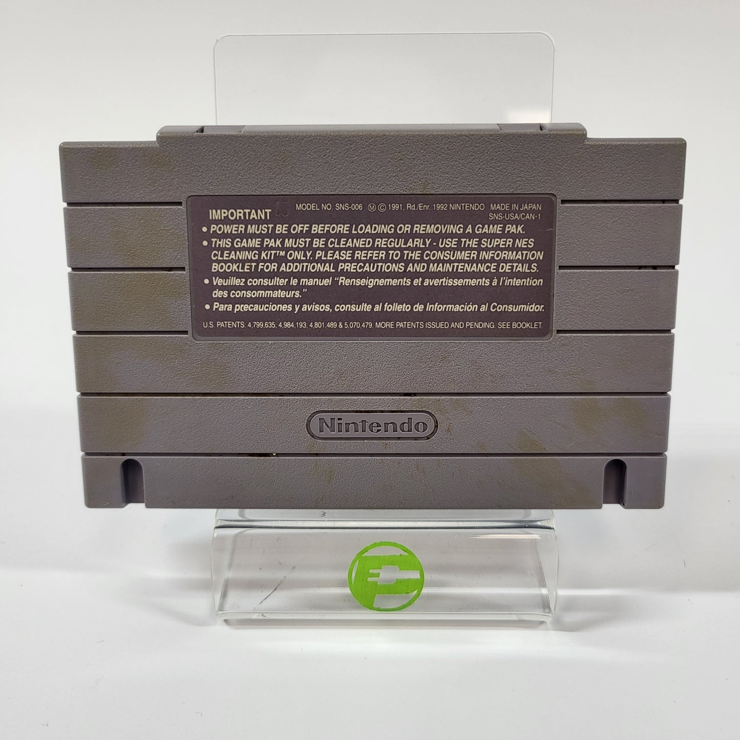 Super Mario World (Super Nintendo SNES, 1991) Cartridge Only