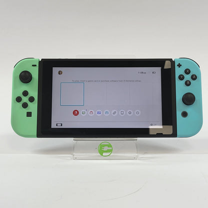 Nintendo Switch v2 Console Gaming System HAC-001(-01) Animal Crossing Edition