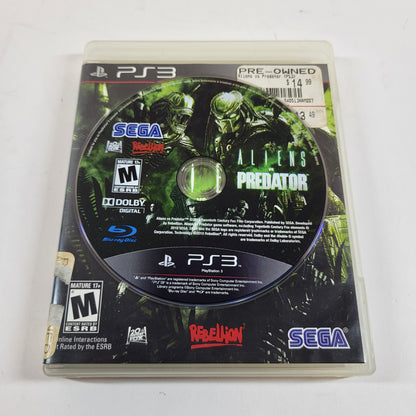 Aliens vs. Predator (Sony PlayStation 3 PS3, 2010)