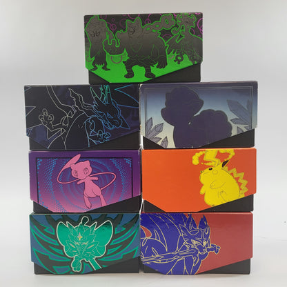 Lot of 7 EMPTY Pokémon ETB Boxes