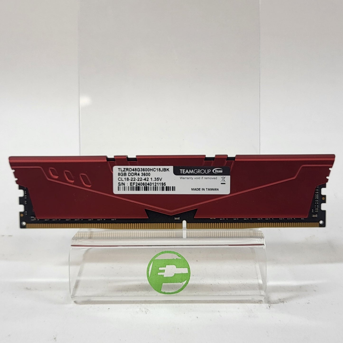 TeamGroup T Force 8GB (1x8GB) RAM DDR4 3600MHz TLZRD48G3600HC18JBK
