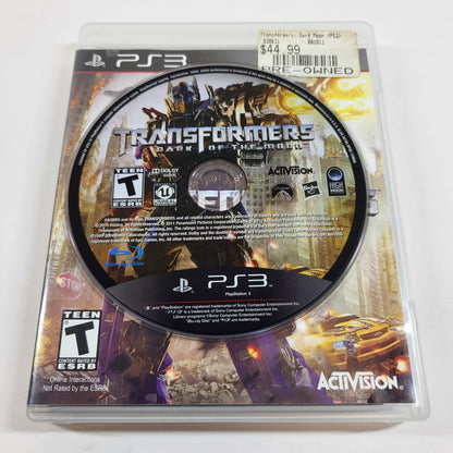 Transformers: Dark of the Moon (Sony PlayStation 3 PS3, 2011)