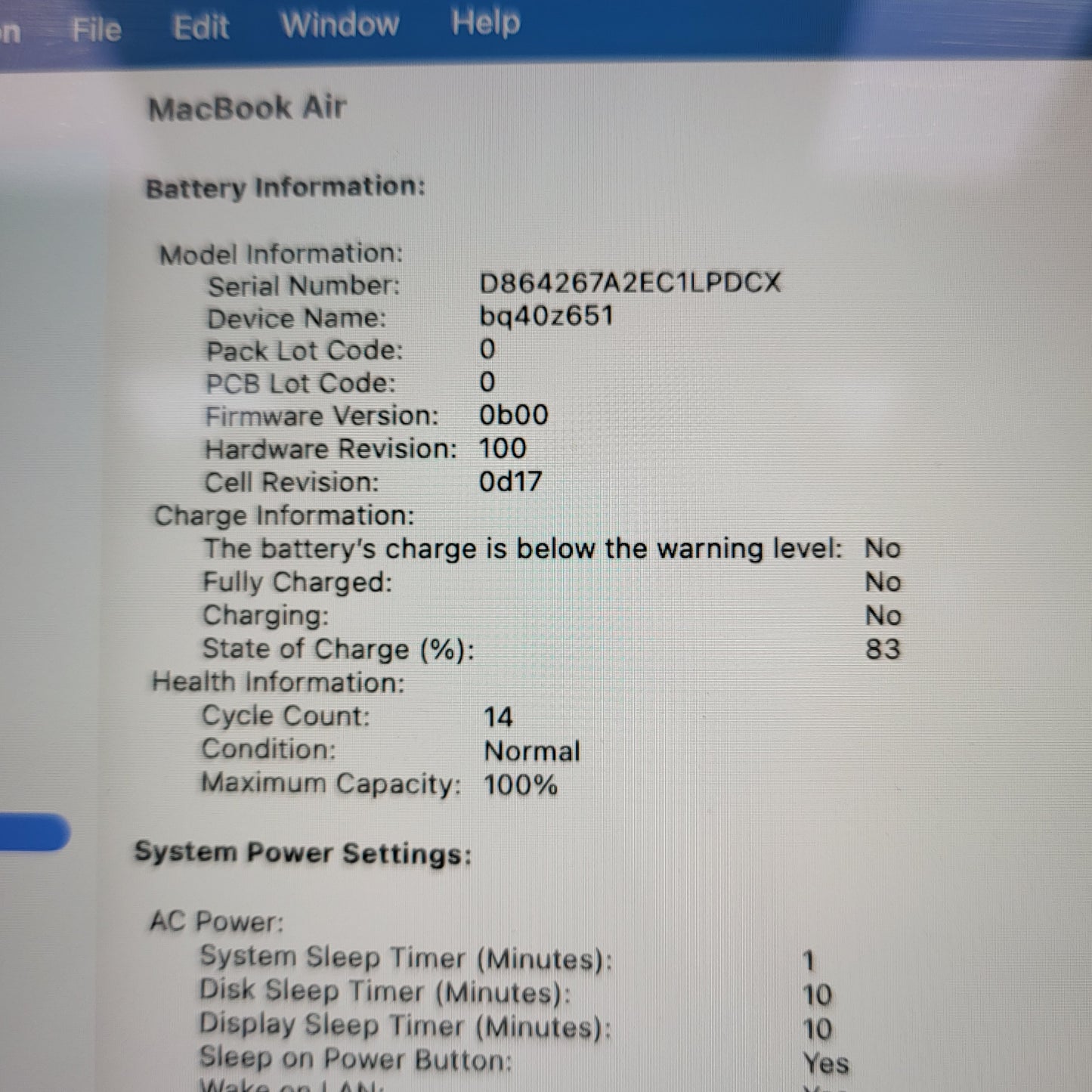 2024 Apple MacBook Air 15" M3 10C GPU 4.0GHz 16GB RAM 512GB SSD MXD43LL/A
