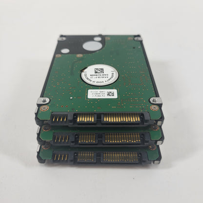Lot of 3 Seagate 2.5" Samsung Momentus 5400 500GB SATA 3Gb/s HDD ST500LM012