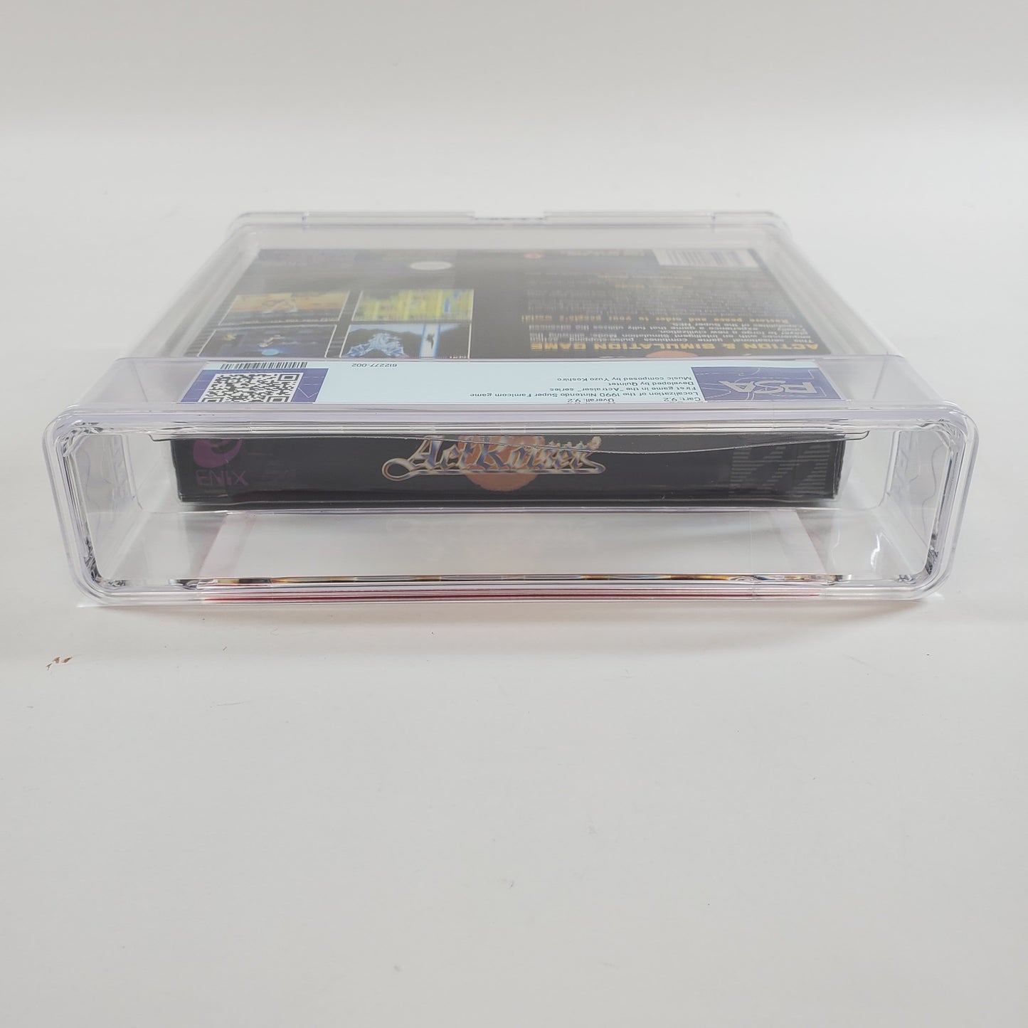 ActRaiser (Super Nintendo SNES, 1991) PSA 9.2 CIB Upside-Down Recycle Symbol, First Production