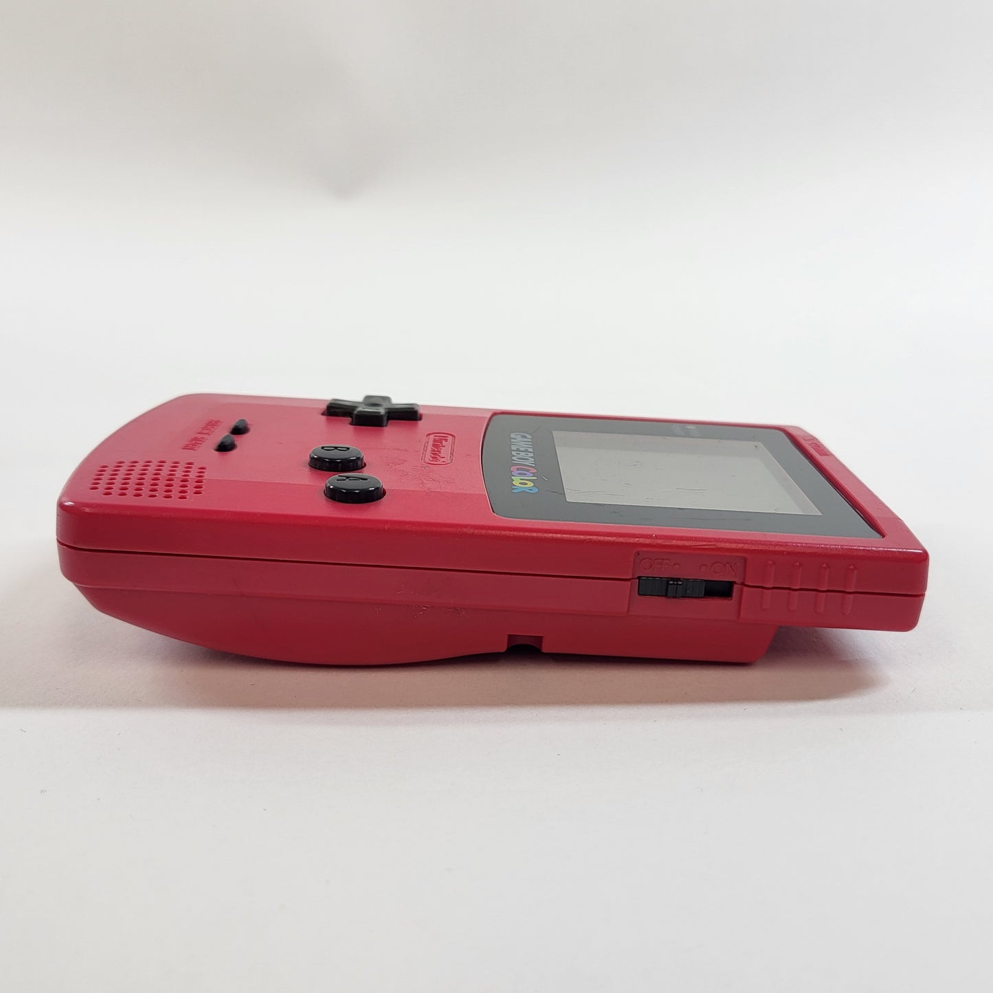 Nintendo Game Boy Color Handheld Game Console Only CGB-001 Strawberry READ