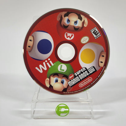 New Super Mario Bros. Wii (Nintendo Wii, 2009) Disc Only