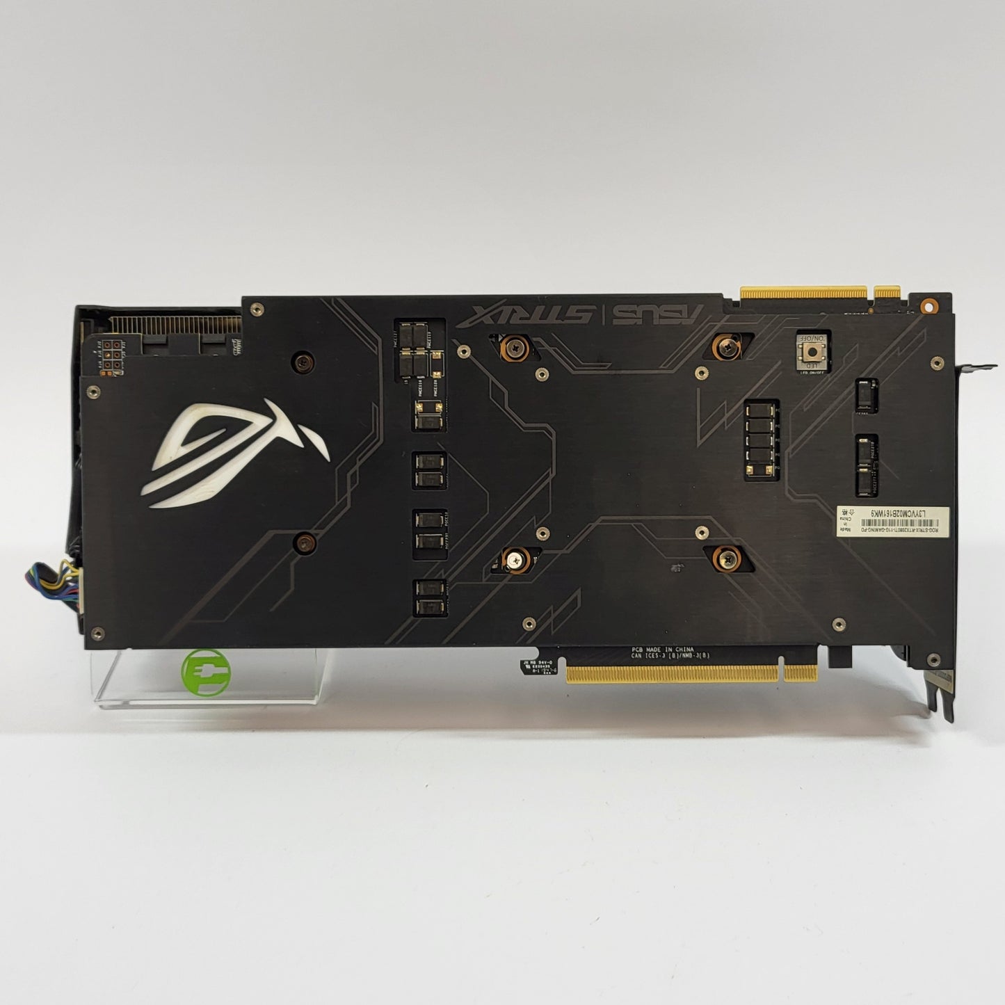 BROKEN Asus GeForce RTX 2080 Ti ROG Strix OC 11GB GDDR6 Graphics Card  BAD FANS