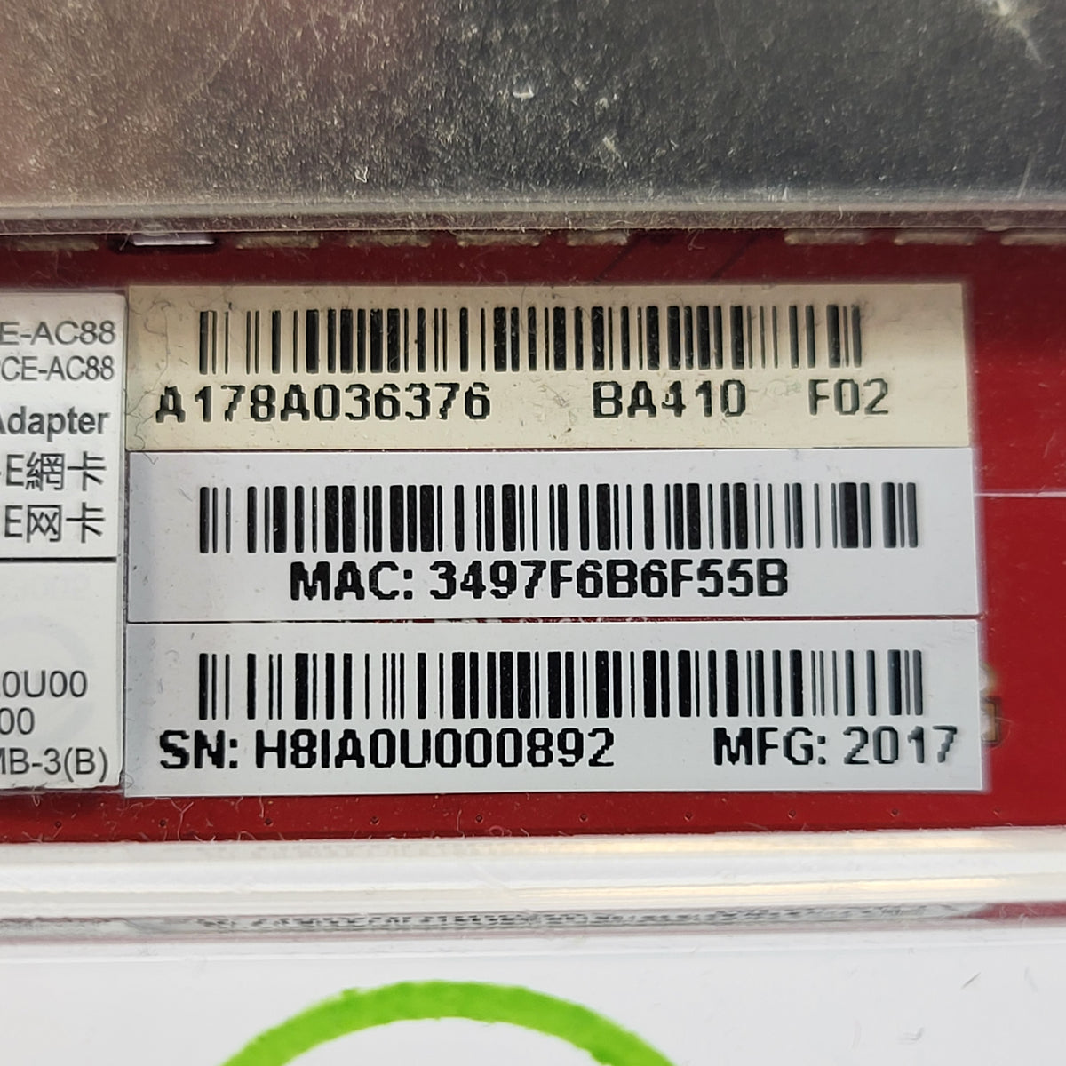 ASUS PCE-AC88 Dual-Band AC3100 Wireless PCI-E Adapter