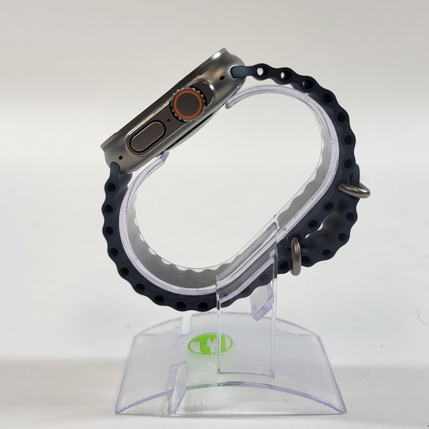 Unlocked Apple Watch Ultra 3 49MM Natural Titanium Anchor Blue Ocean Band MEWH4LW/A