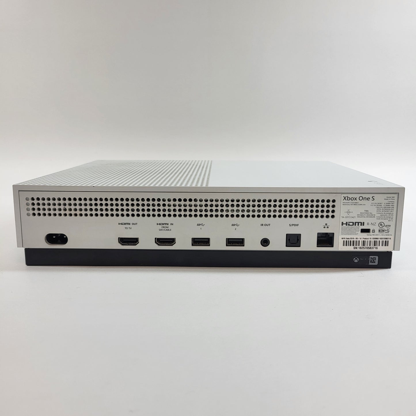 Microsoft Xbox One S 500GB Console Gaming System White 1681