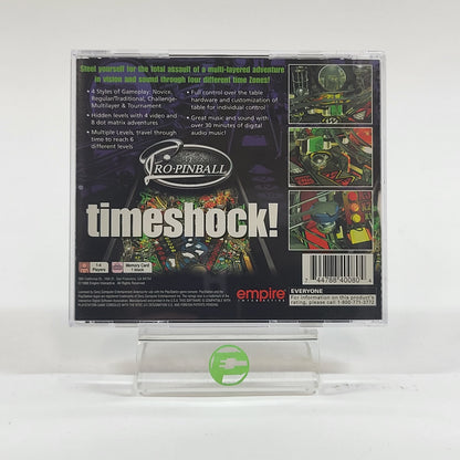 Timeshock Pro Pinball (Sony PlayStation 1 PS1, 1998)