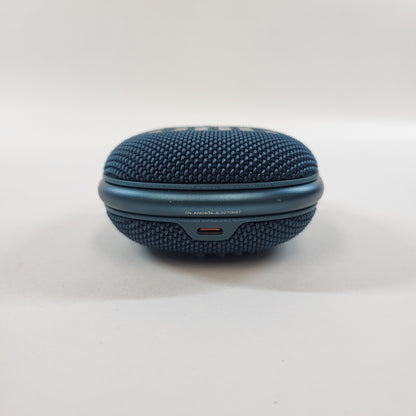 JBL Clip 4 Portable Wireless Bluetooth Speaker Blue JBLCLIP4J