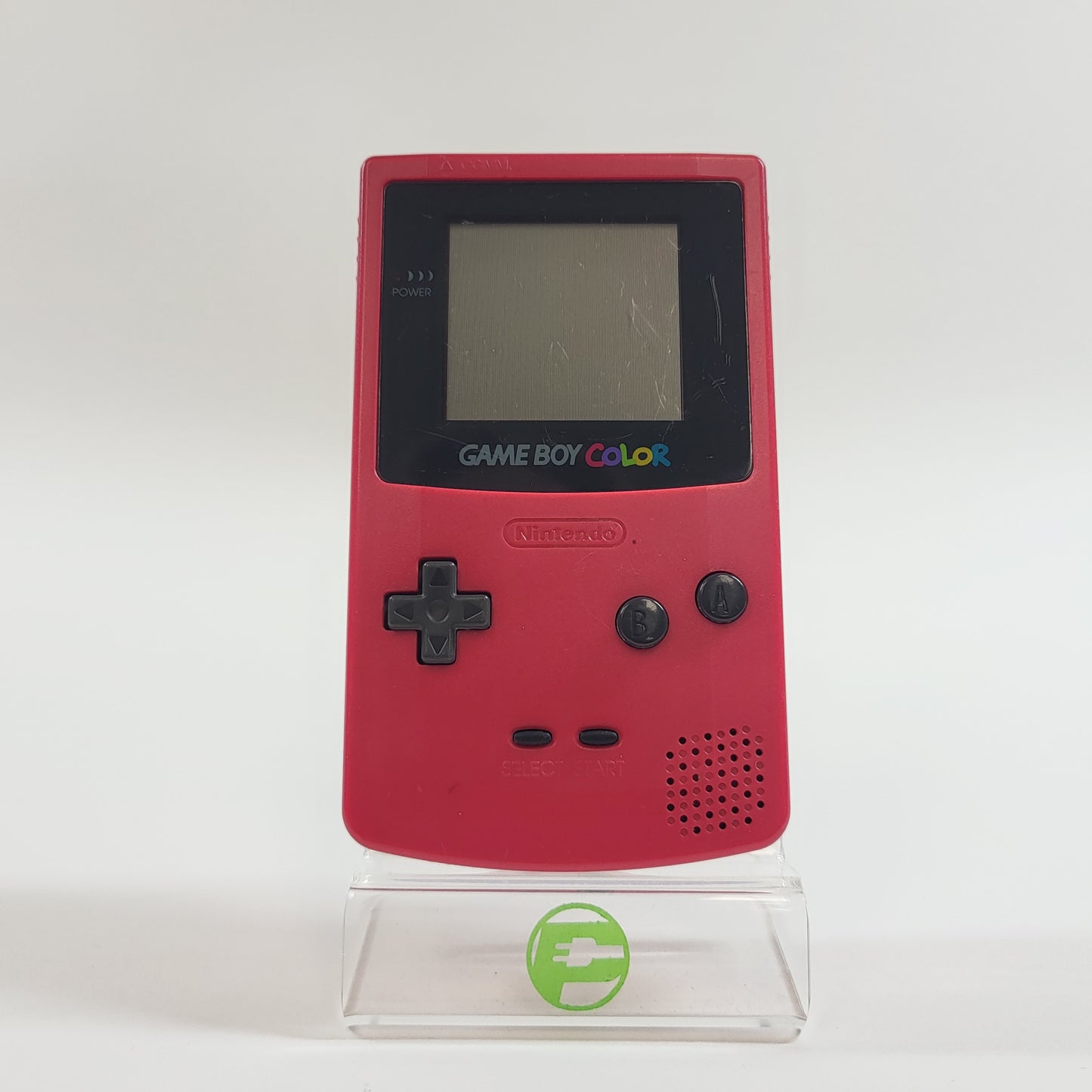 Nintendo Game Boy Color Handheld Game Console Only CGB-001 Strawberry READ