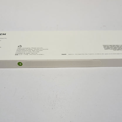 New GPS Only Apple Watch Series 11 46mm Space Gray Black Sport Band MEV44LW/A