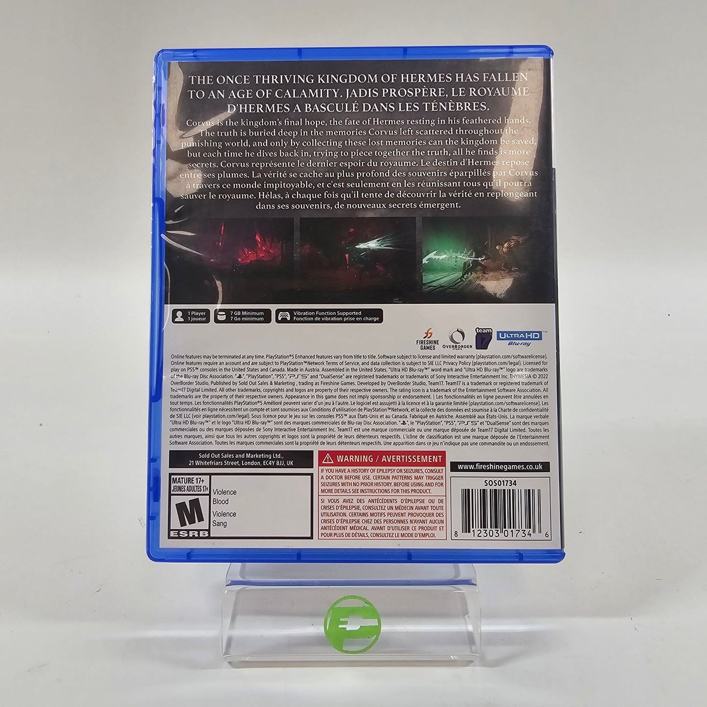 Thymesia (Sony PlayStation 5 PS5, 2022)