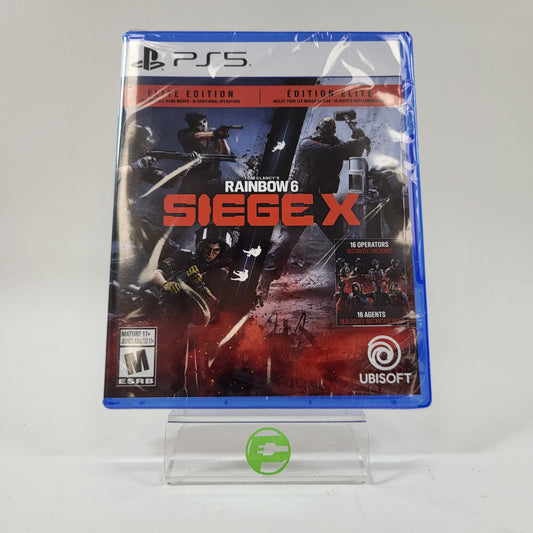 Rainbow Six Siege X: Elite Edition (Sony PlayStation 5 PS5, 2025)