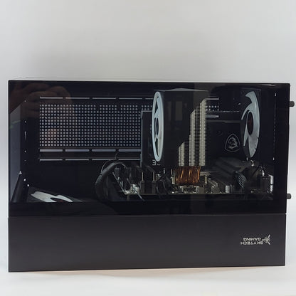 SkyTech Crystal Black Ryzen 5 8400F 4.20GHz 16GB RAM 1TBSSD MSI GeForce RTX 5050