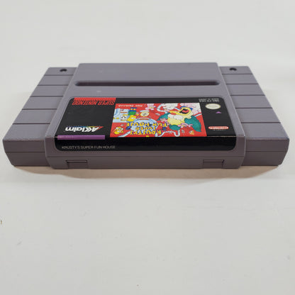 Krusty's Super Fun House (Super Nintendo SNES, 1992) Cartridge Only