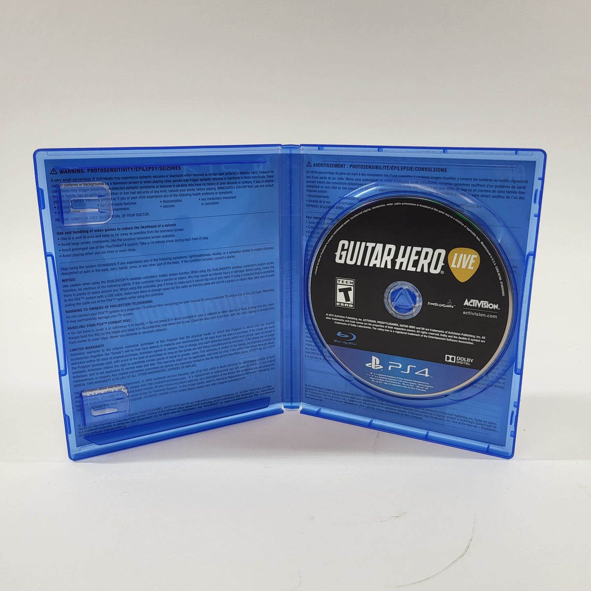 Guitar Hero Live (Game Only) (Sony PlayStation 4 PS4, 2015)