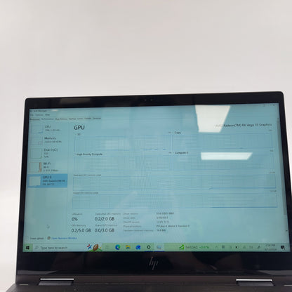 HP Envy x360 13m-ag0001dx 13.3" Ryzen 7 2700U 2.0GHz 8GB RAM 250GB SSD