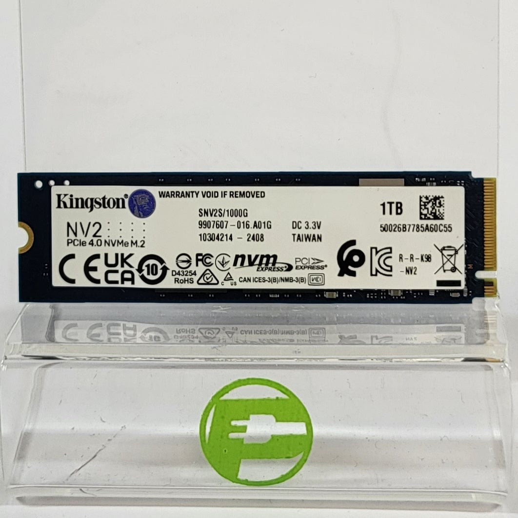 Kingston 2280mm NV2 1TB M.2 NVMe Gen 4.0 x 4 SSD SNV2S/1000G
