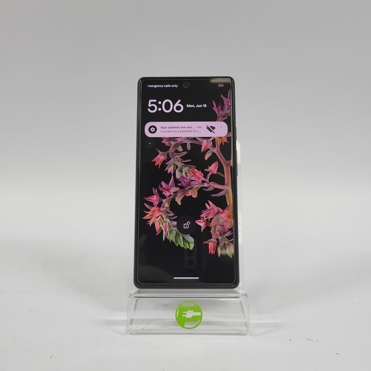 Unlocked Google Pixel 6 128GB Stormy Black GB7N6