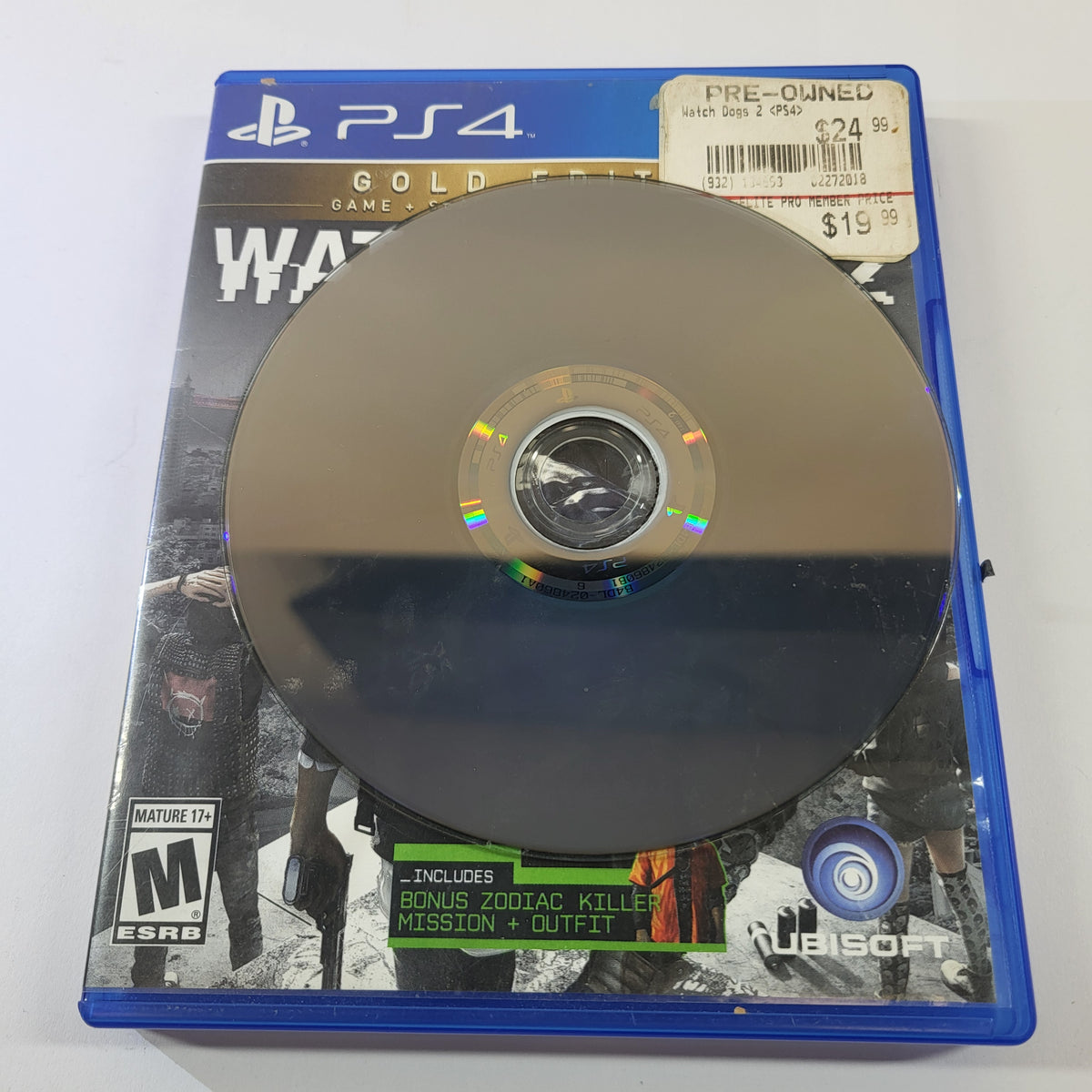 Watch Dogs 2 [Gold Edition] (Sony PlayStation 4 PS4, 2016)