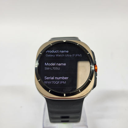 Unlocked Samsung Galaxy Watch Ultra  Titanium Smartwatch SM-L705UZTV