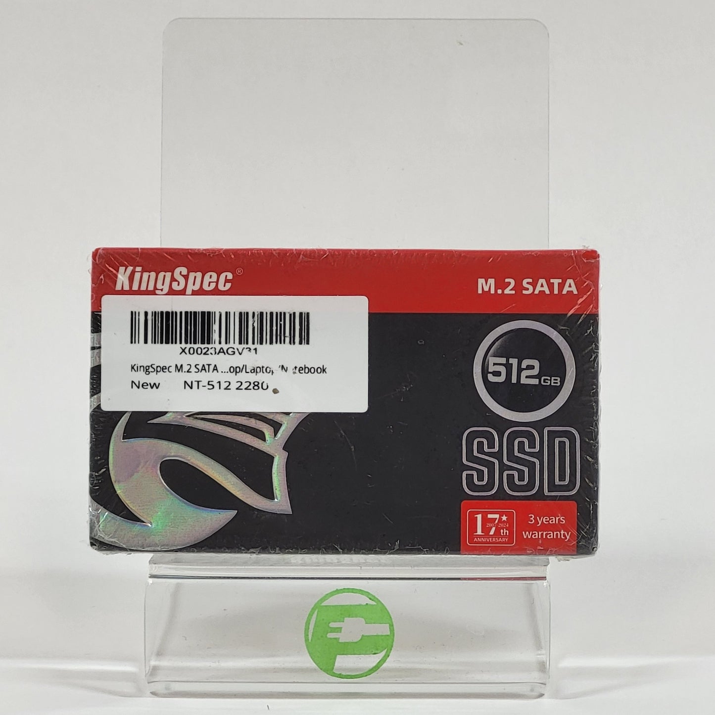 New KingSpec 2280mm M.2 NGFF 512GB eSATA III 6Gbps Laptop/Notebook SSD NT-512