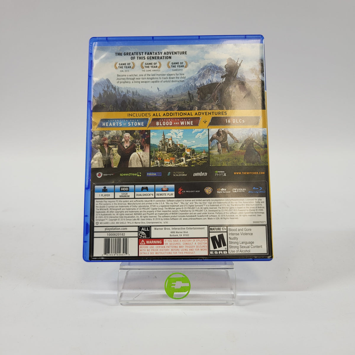 Witcher 3: Wild Hunt [Complete Edition] (Sony PlayStation 4 PS4, 2016)