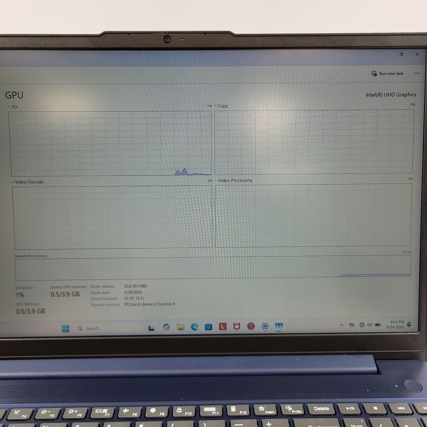 Lenovo IdeaPad 3 15IAN8 15.6" i3-N305 1.8GHz 8GB RAM 256GB SSD