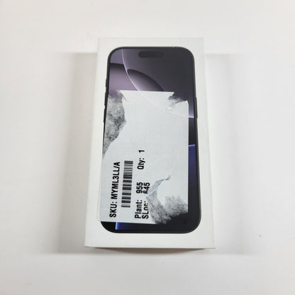 New Unlocked Apple iPhone 16 Pro 512GB BLACK A3038