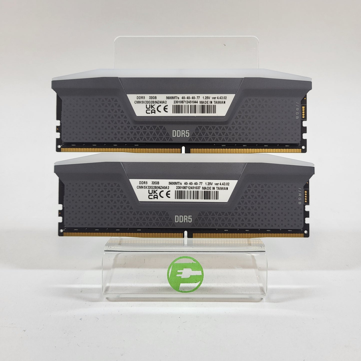 Corsair Vengeance RGB 64GB (2x32GB) RAM DDR5 5600MHz CMH5X32G2B56Z40A2