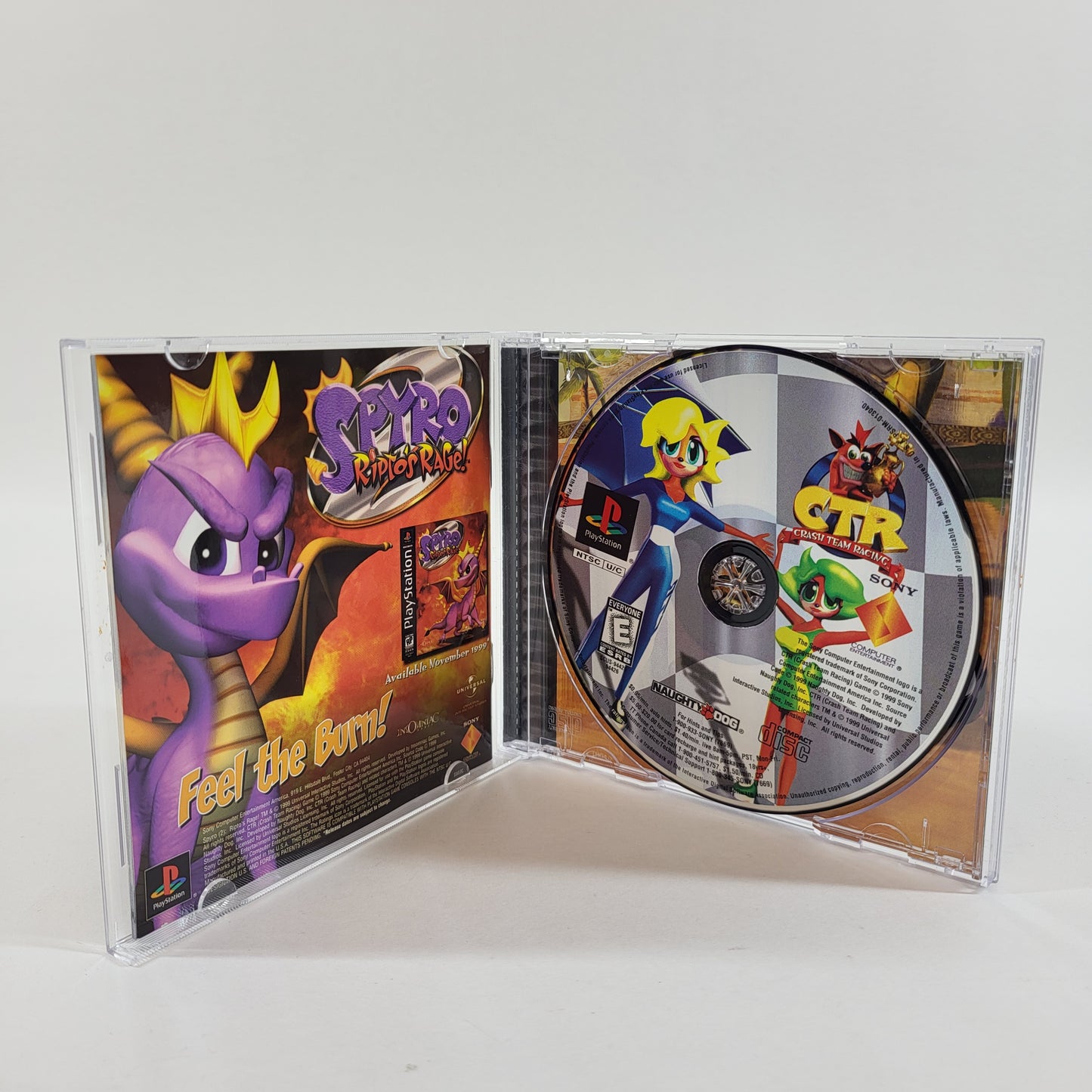 CTR Crash Team Racing (Sony PlayStation 1 PS1, 1999)