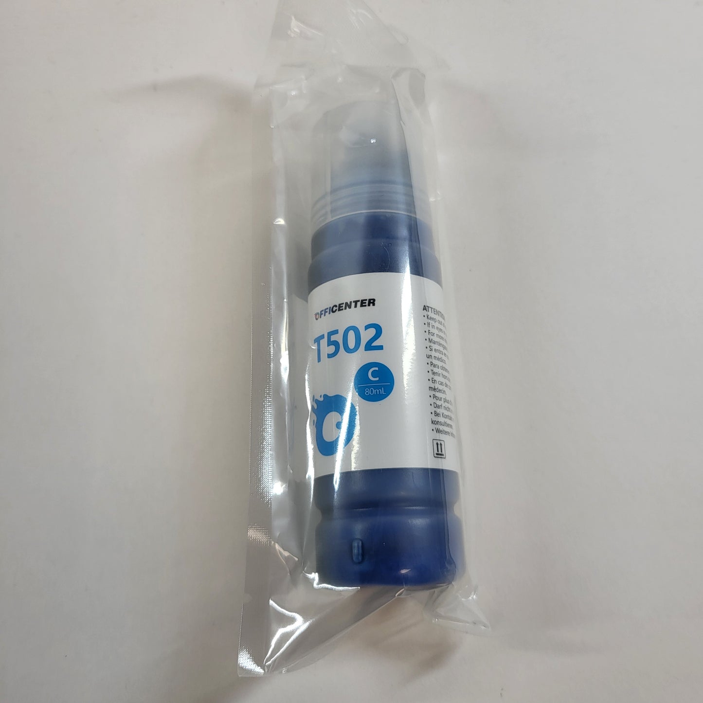 New Officenter T502 Black/Tri-color  Refill Ink Bottles Open Box