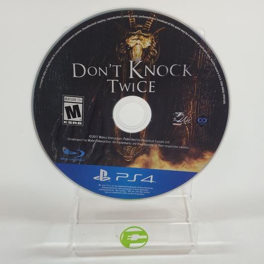 Don't Knock Twice (Sony PlayStation 4 PS4, 2018) Disc Only