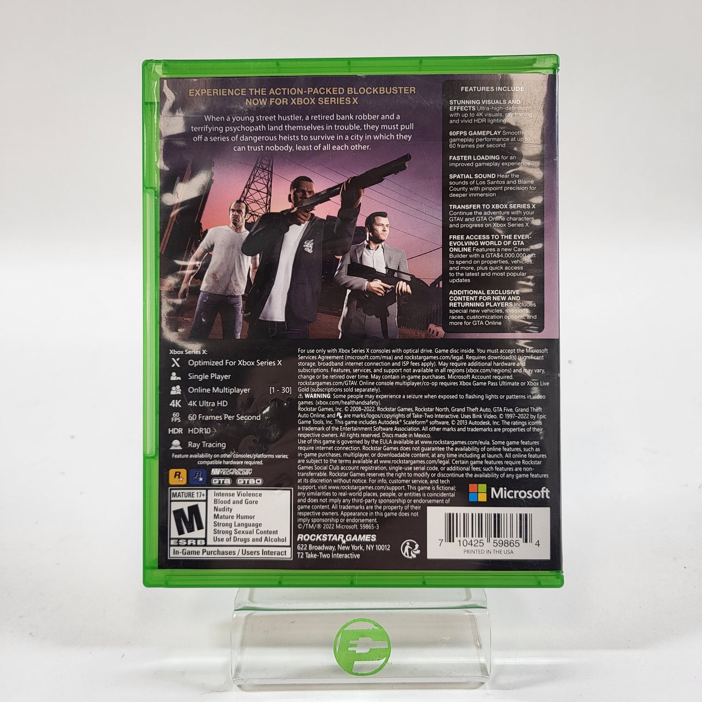 Grand Theft Auto V (Microsoft Xbox Series X, 2022)