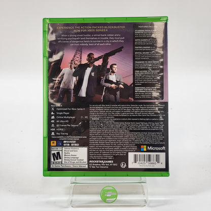 Grand Theft Auto V (Microsoft Xbox Series X, 2022)
