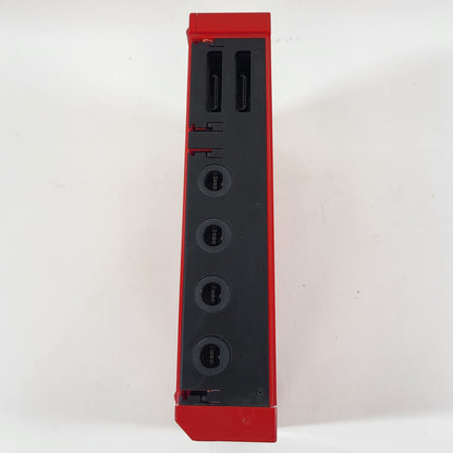 Nintendo Wii Console Gaming System RVL-001 Red Missing Cover