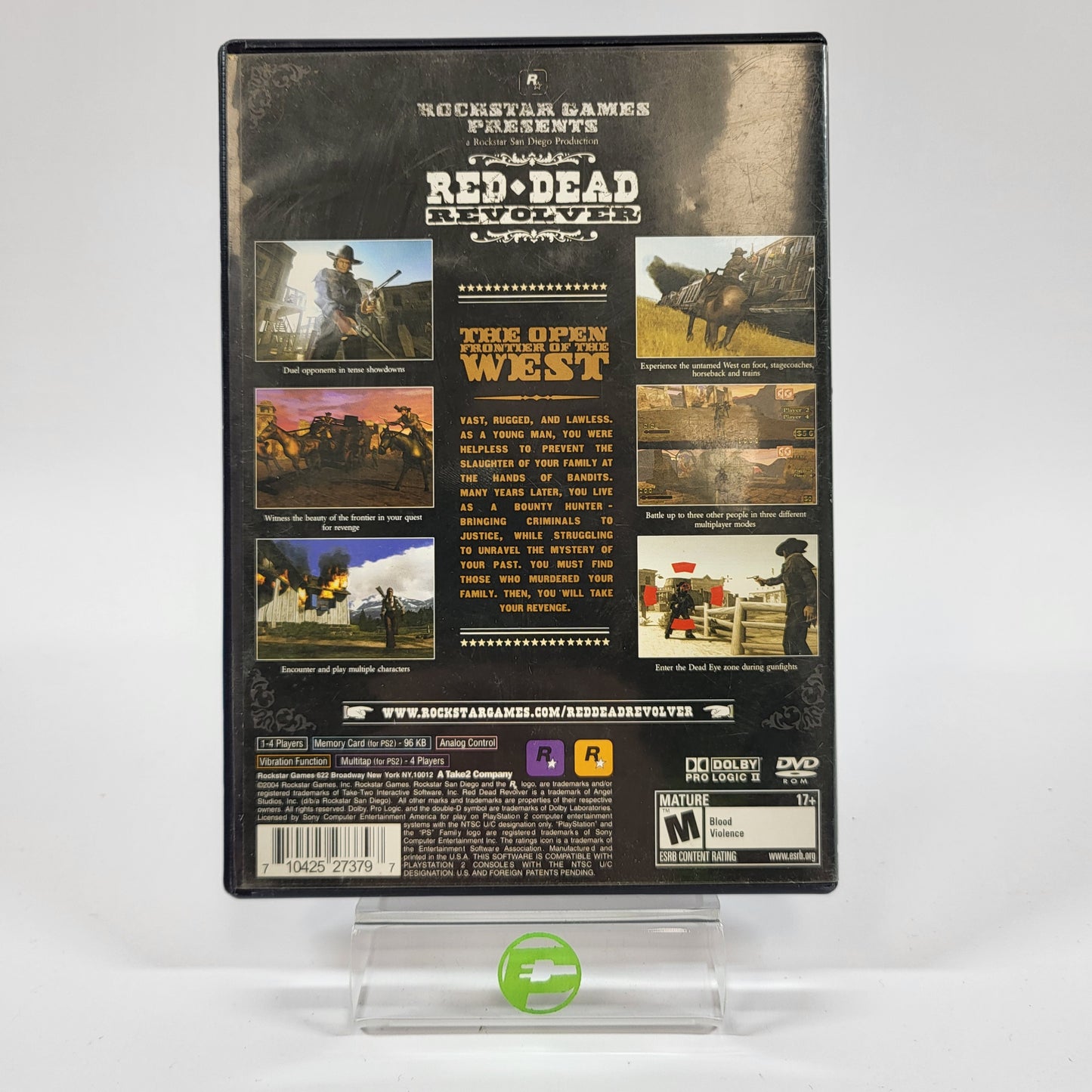 Red Dead Revolver (Sony PlayStation 2 PS2, 2004)
