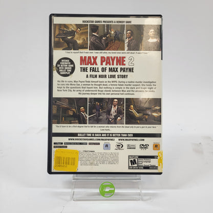 Max Payne 2 Fall of Max Payne (Sony PlayStation 2 PS2, 2003)