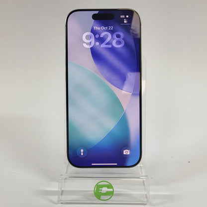 Unlocked Apple iPhone 16 Pro 128GB 26.6.1 White Titanium MYMA3LL/A