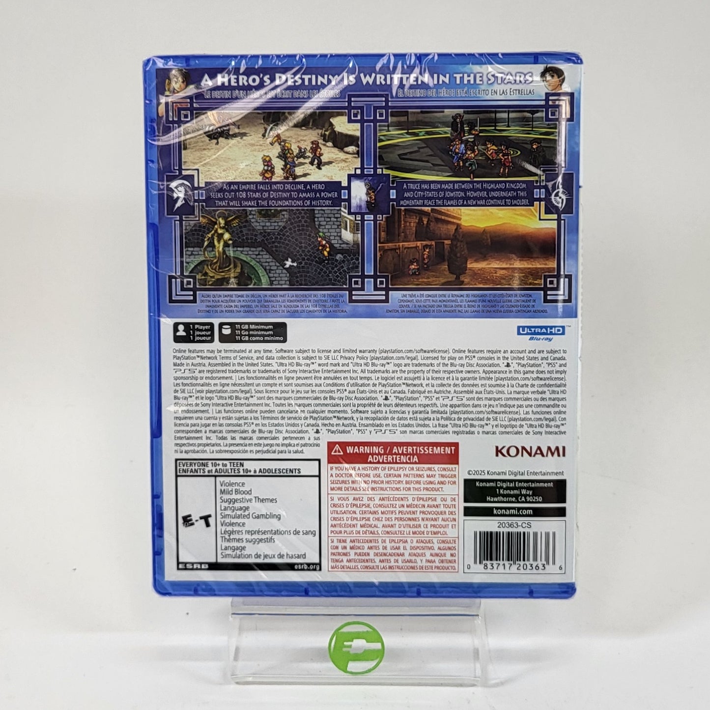 New Suikoden I & II HD Remaster [Day One Edition] (Sony PlayStation 5 PS5, 2025)